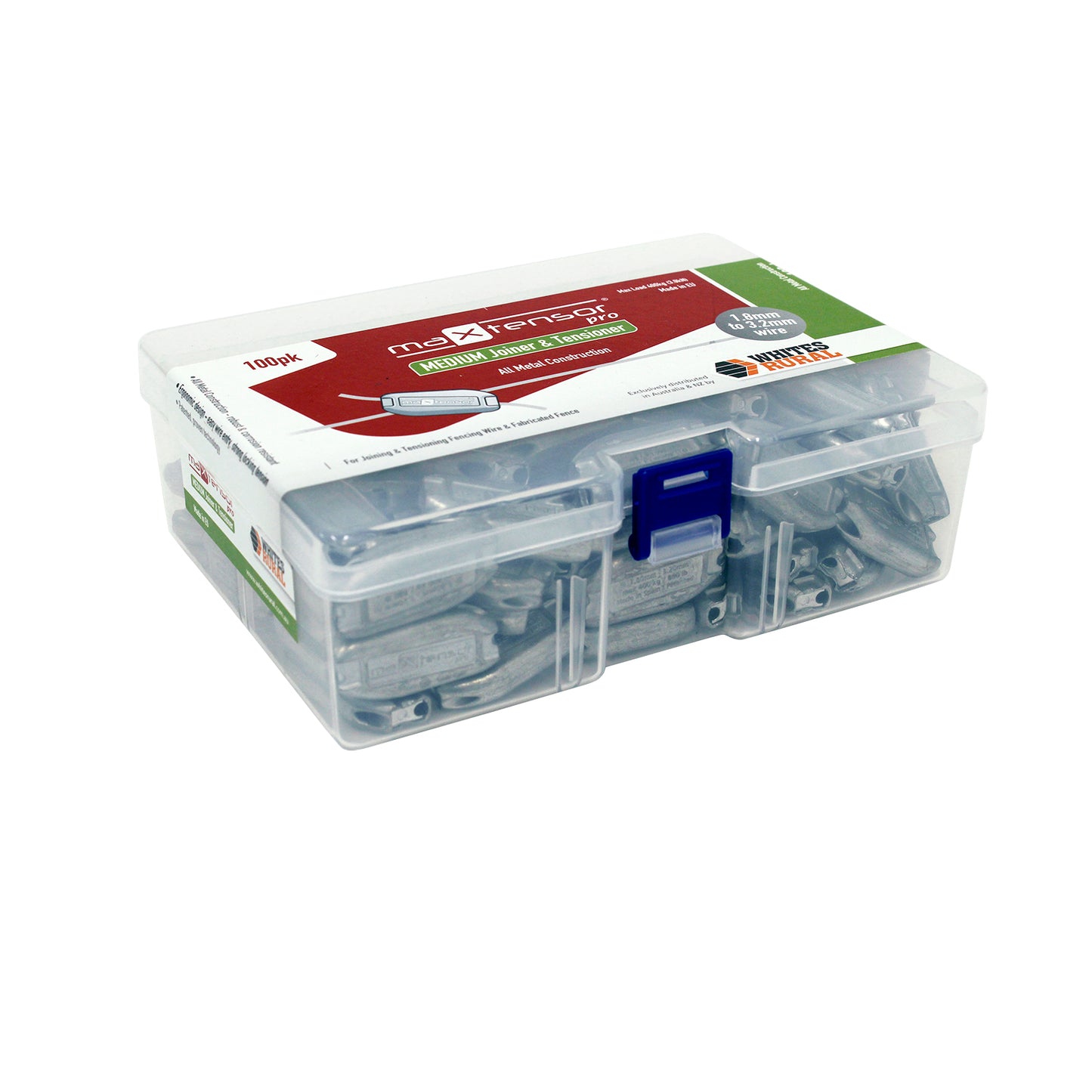 MAXTENSOR Medium Joiner & Tensioner 1.8-3.2mm 100 Pack