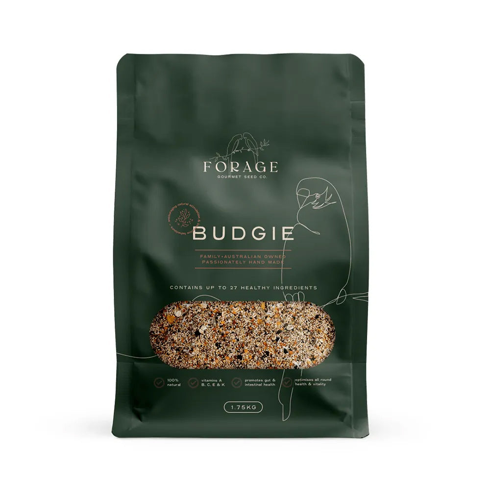 FORAGE GOURMET BIRD SEED Budgie