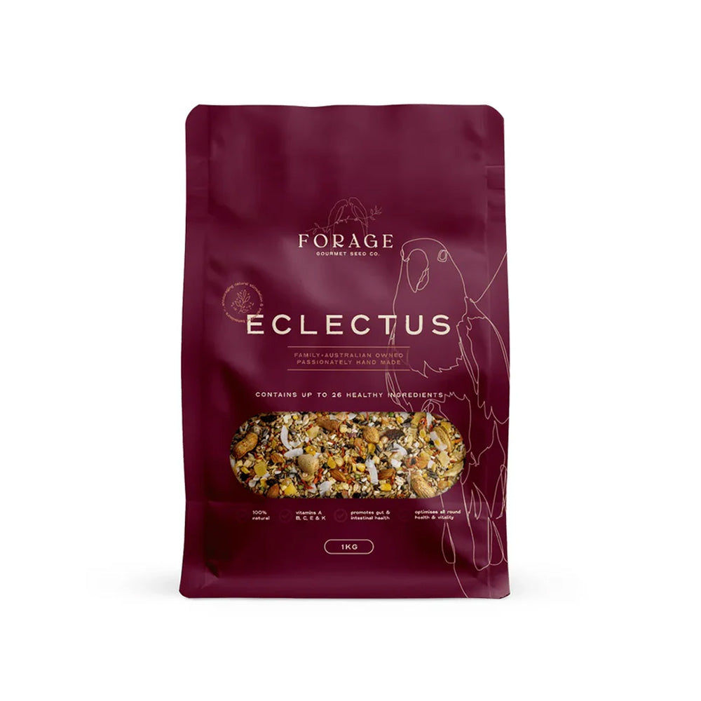 FORAGE GOURMET BIRD SEED Eclectus