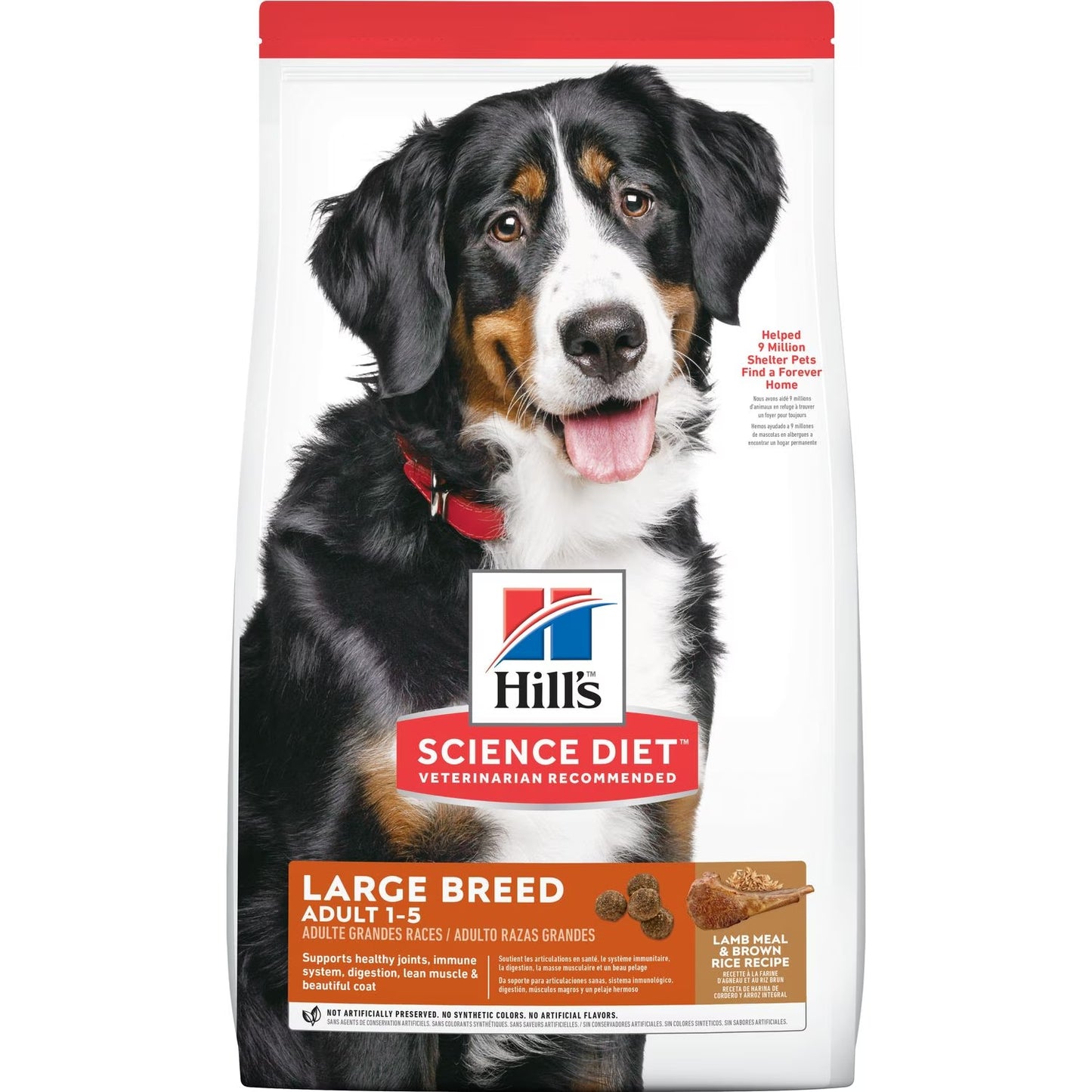HILL's Science Diet Adult Large Breed Lamb Meal & Brown Rice Recipe Dog Food