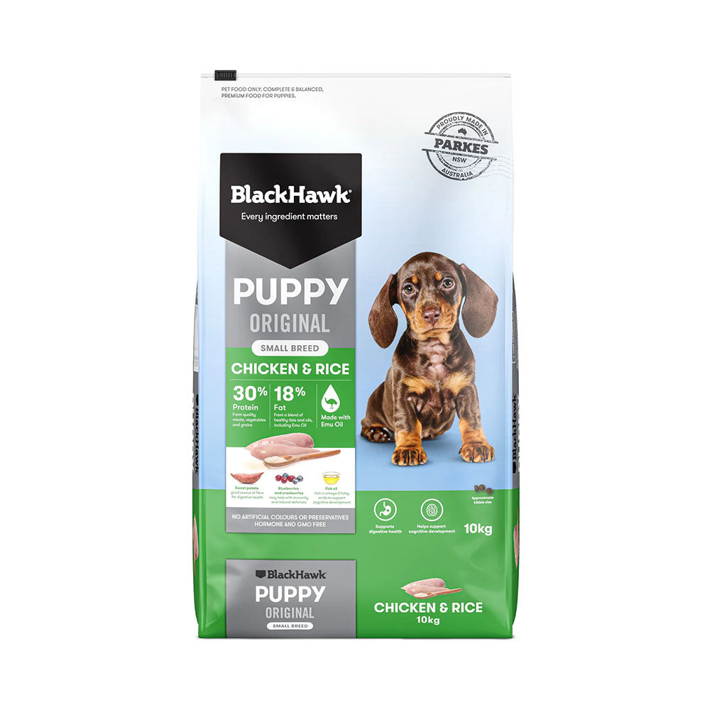 BLACK HAWK Original Puppy Small Breed Chicken & Rice