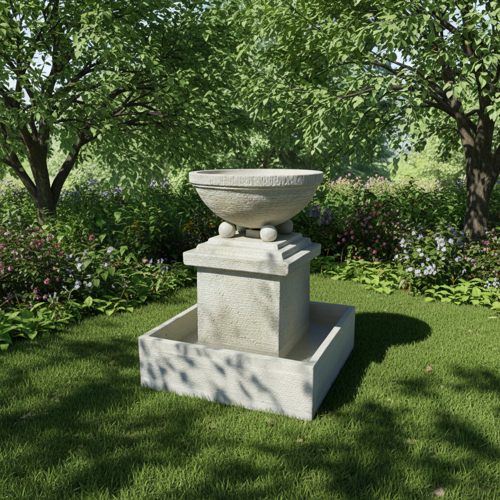 Imperial Bowl Garden Water Feature