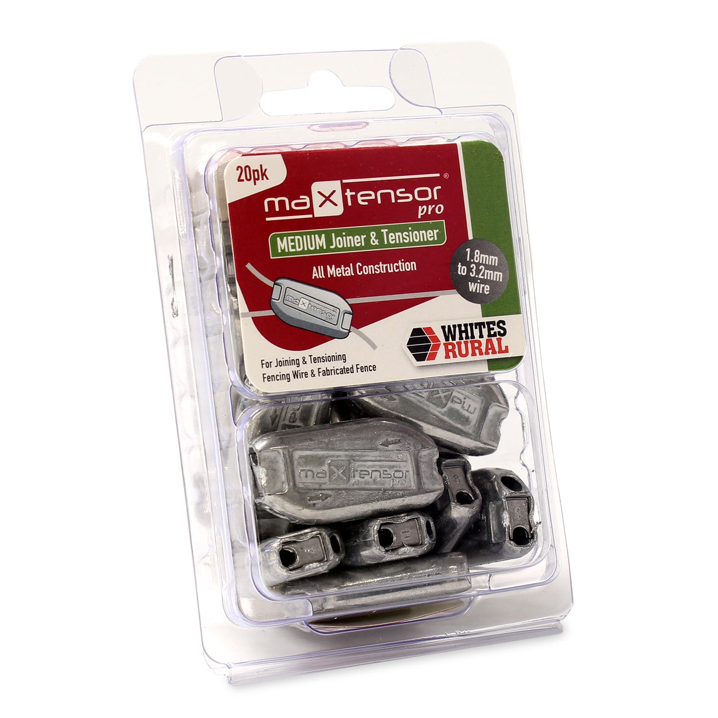 MAXTENSOR Medium Joiner & Tensioner 1.8-3.2mm 100 Pack
