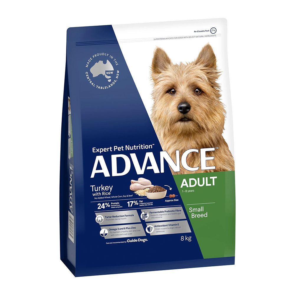 ADVANCE Adult Small Breed Turkey with Rice Dry Dog Food