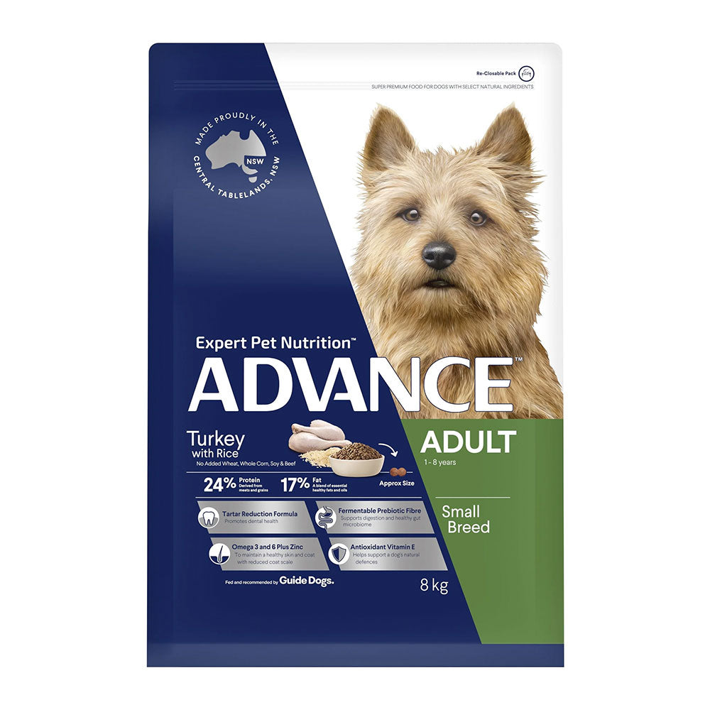 ADVANCE Adult Small Breed Turkey with Rice Dry Dog Food