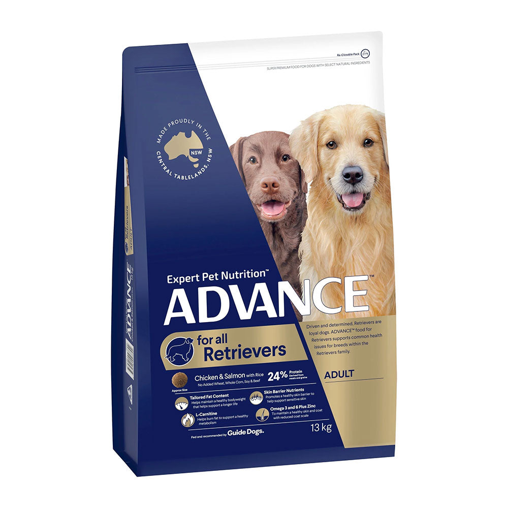 ADVANCE Retrievers Adult Large Breed Chicken & Salmon with Rice Dry Dog Food