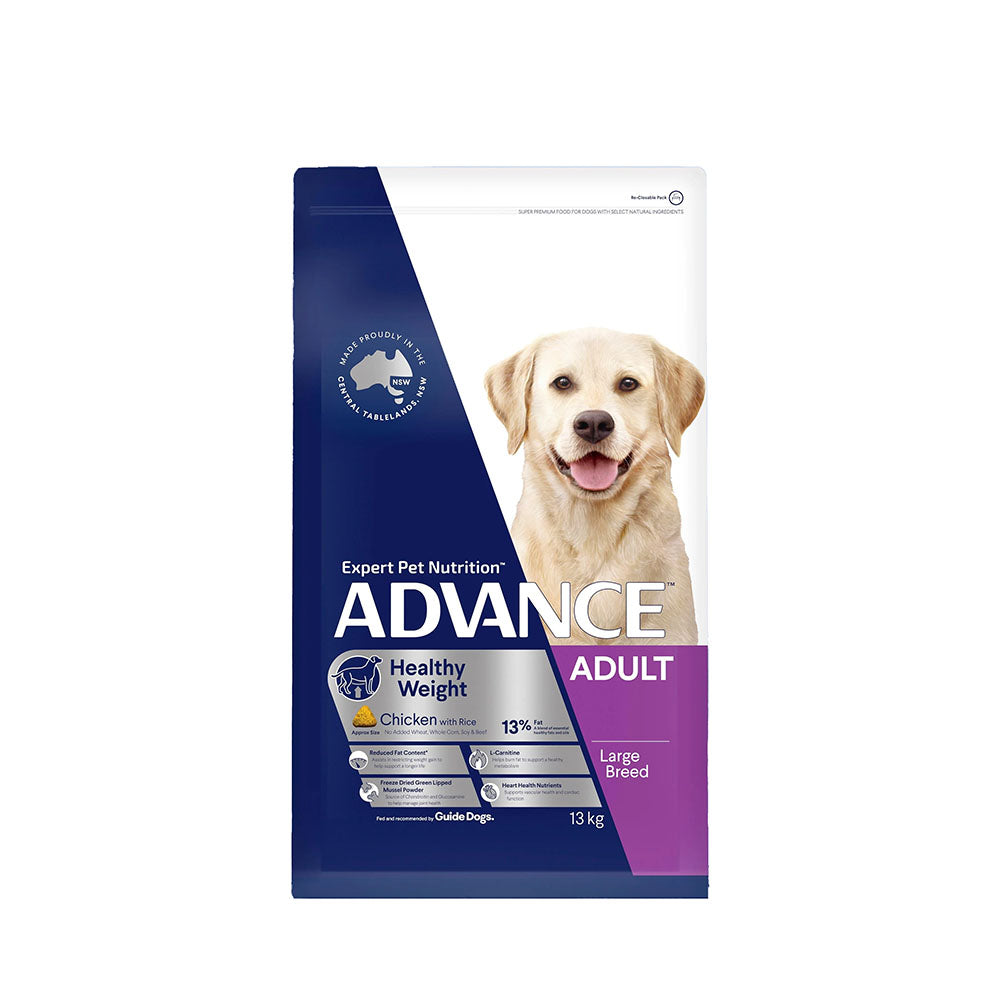 ADVANCE Healthy Weight Adult Large Breed Chicken with Rice Dry Dog Food