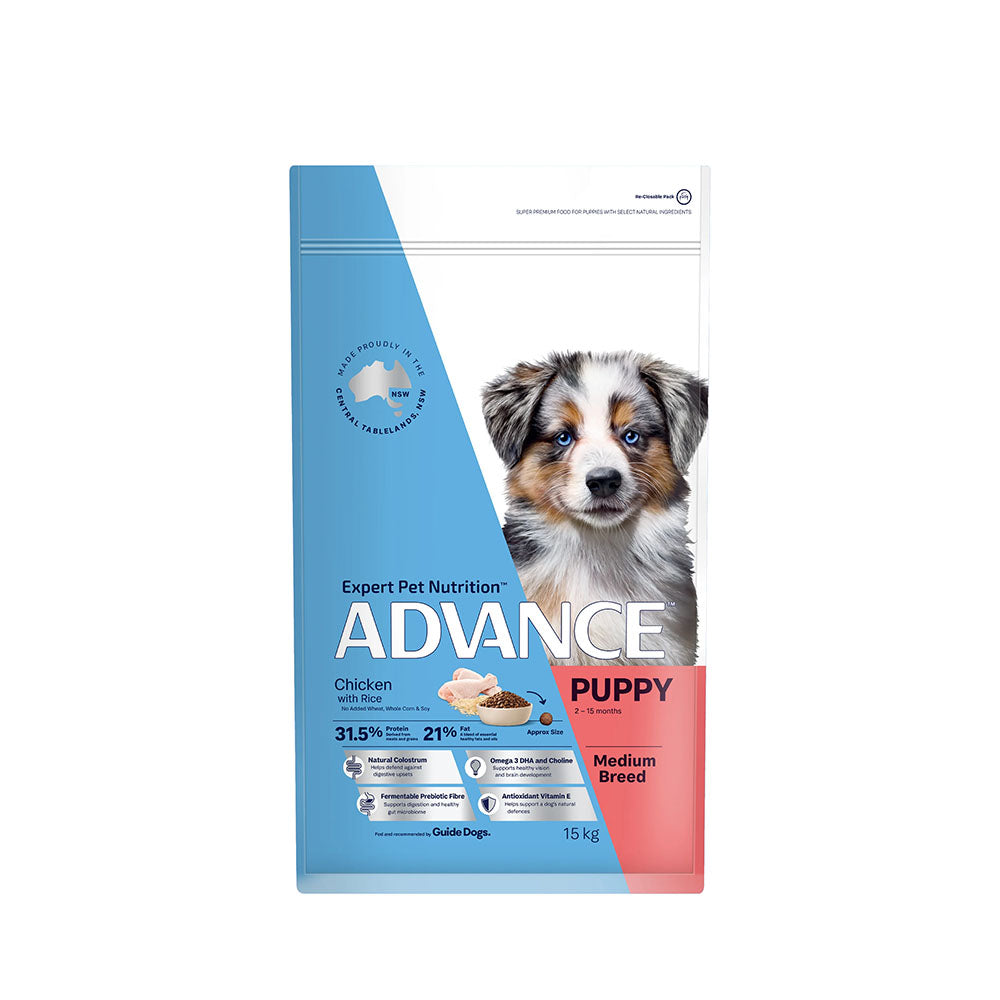 ADVANCE Puppy Medium Breed Chicken with Rice Dry Dog Food