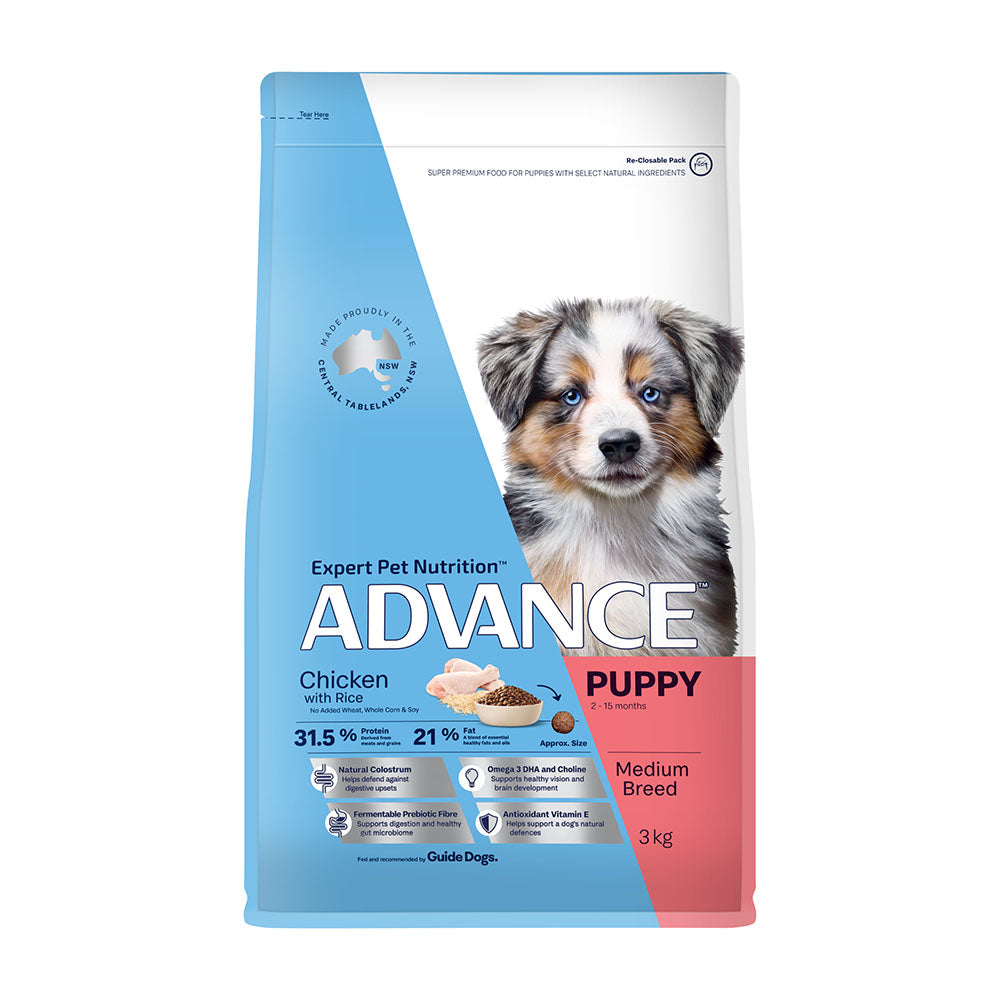 ADVANCE Puppy Medium Breed Chicken with Rice Dry Dog Food
