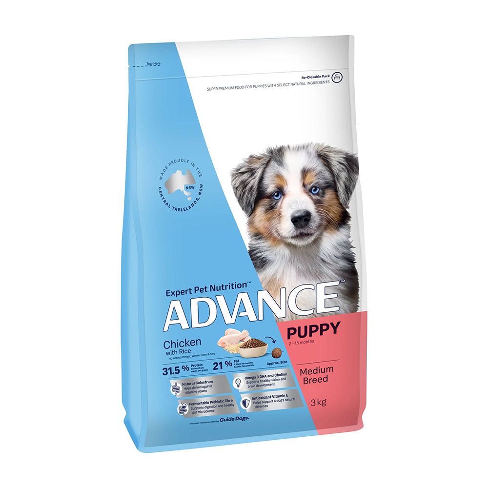 ADVANCE Puppy Medium Breed Chicken with Rice Dry Dog Food