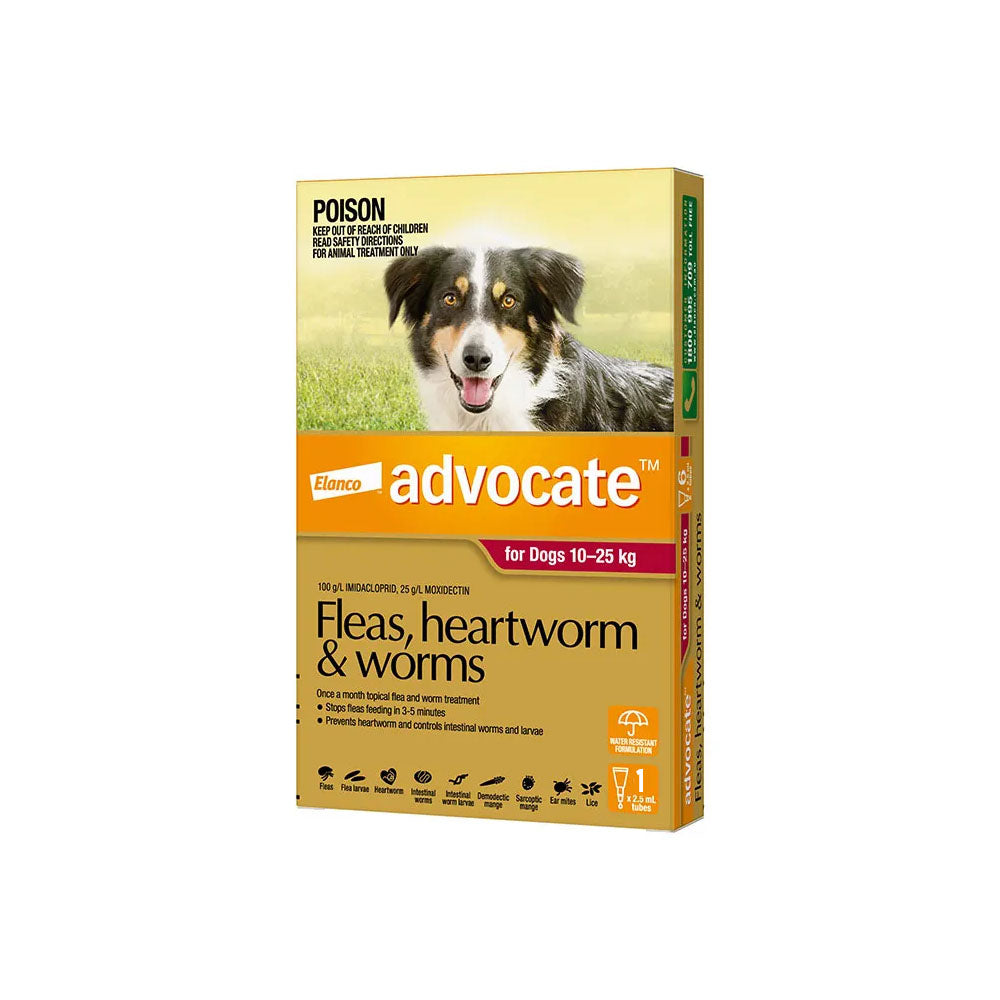 ADVOCATE For Dogs 10-25kg