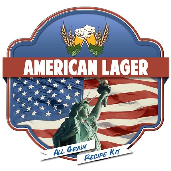 American Lager All Grain Recipe Kit Suits Grainfather Home Brew Beer