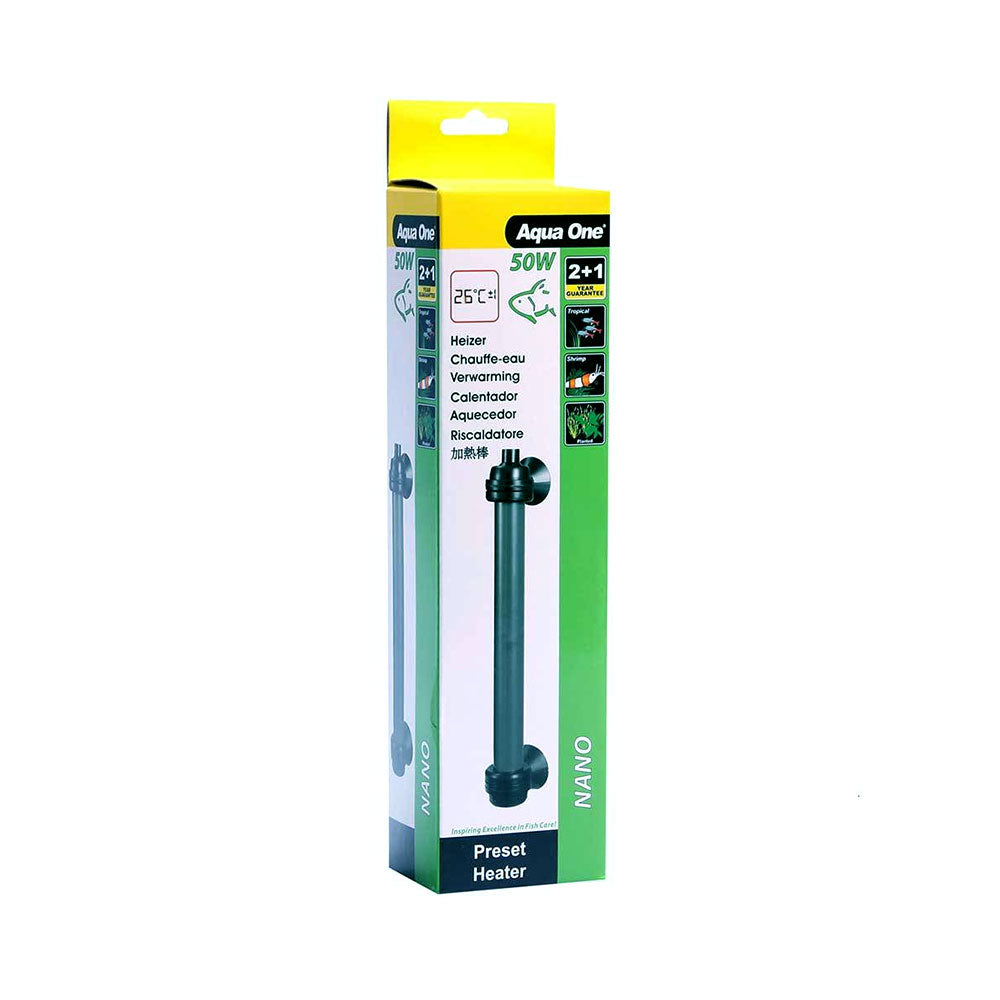 AQUA ONE Nano Plastic Preset Heater