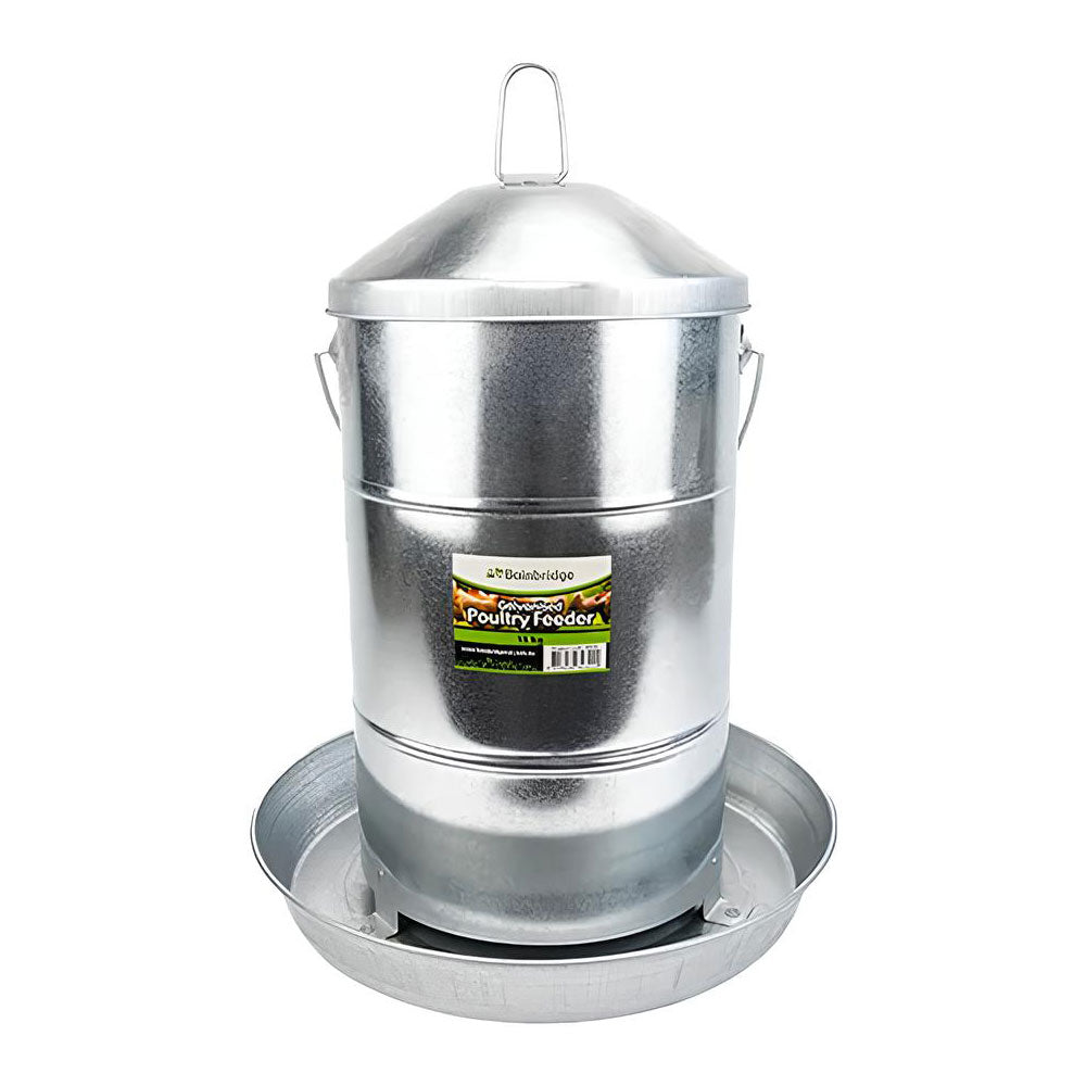 BAINBRIDGE Galvanised Poultry Feeder