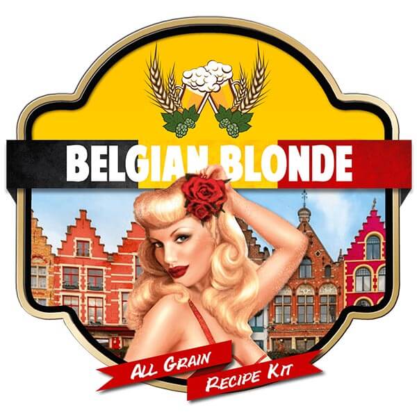 Belgian Blonde All Grain Recipe Kit Suits Grainfather Home Brew Beer