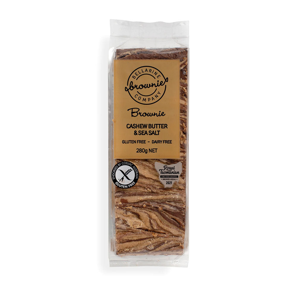 BELLARINE BROWNIE COMPANY Cashew Butter & Sea Salt Brownie