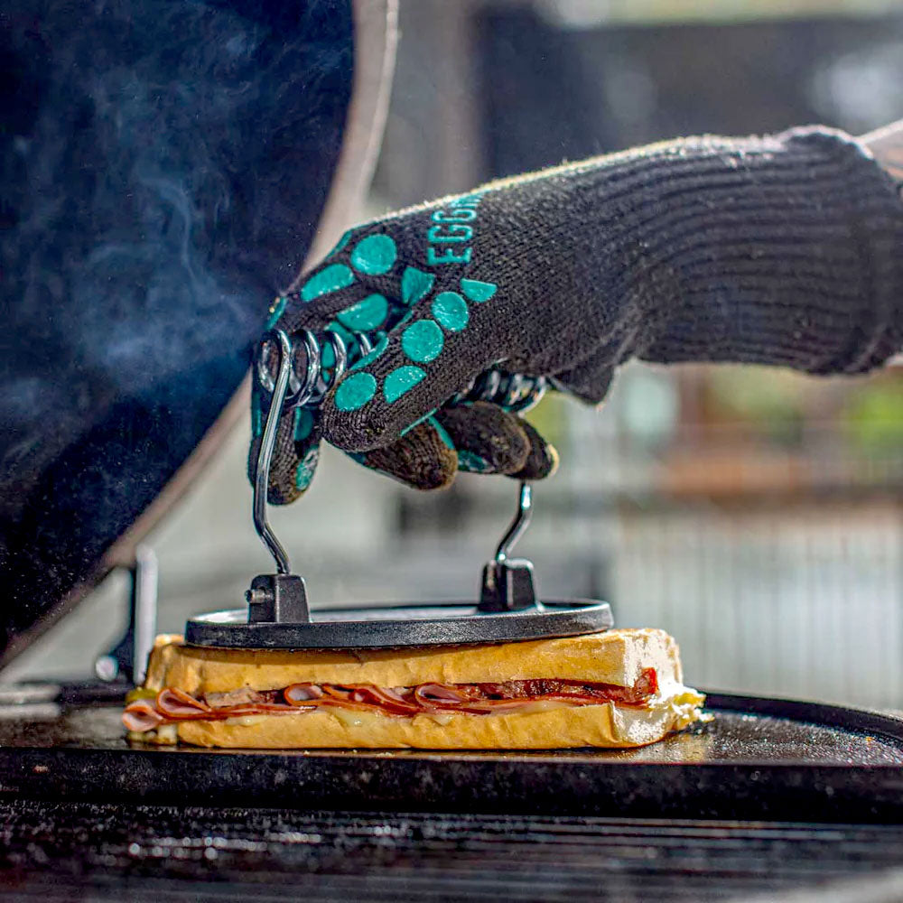 BIG GREEN EGG Cast Iron Grill Press