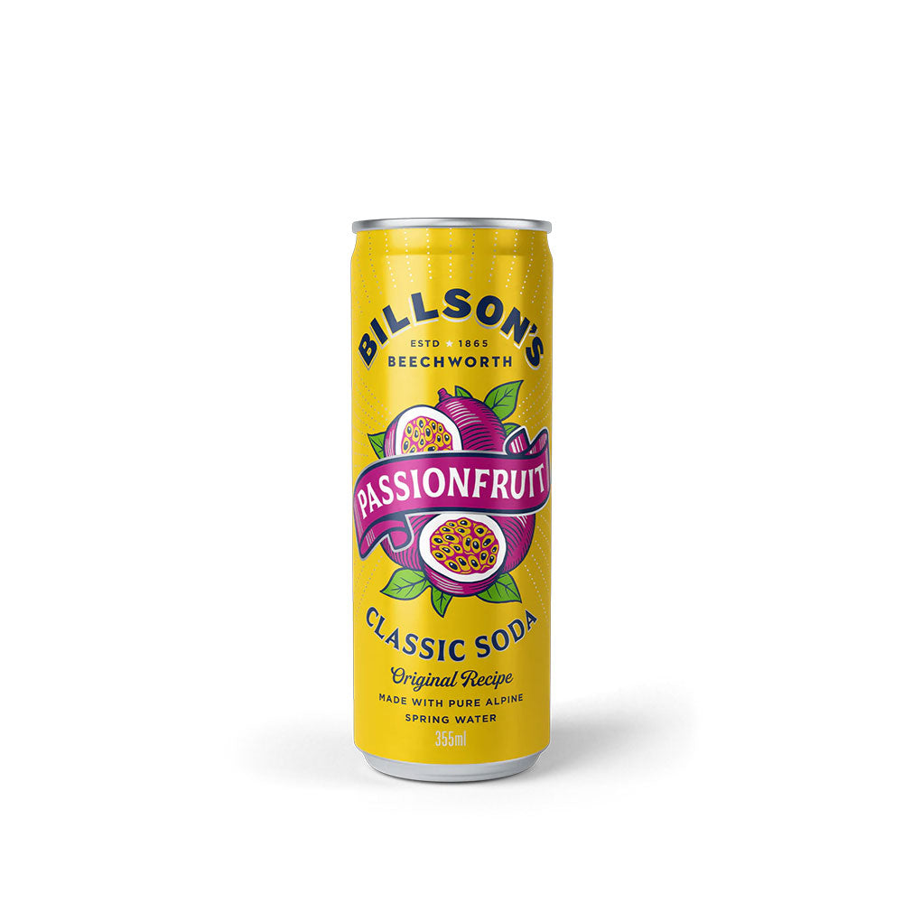 BILLSON'S Passionfruit Classic Soda