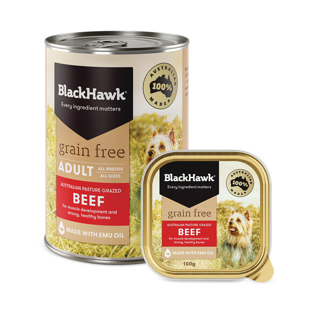 BLACK HAWK Grain Free Lamb Wet Adult Dog Food