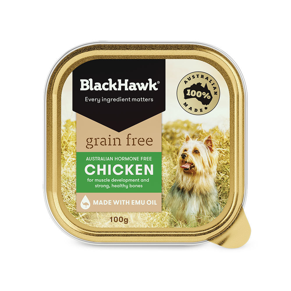 BLACK HAWK Grain Free Chicken Wet Adult Dog Food