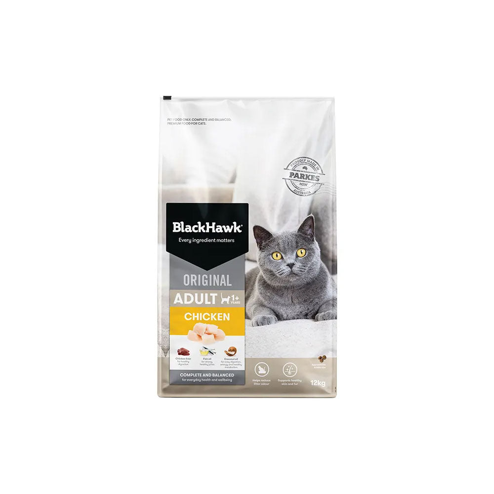 BLACK HAWK Chicken Original Adult Cat Food