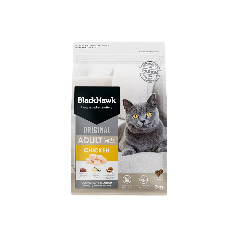 BLACK HAWK Chicken Original Adult Cat Food
