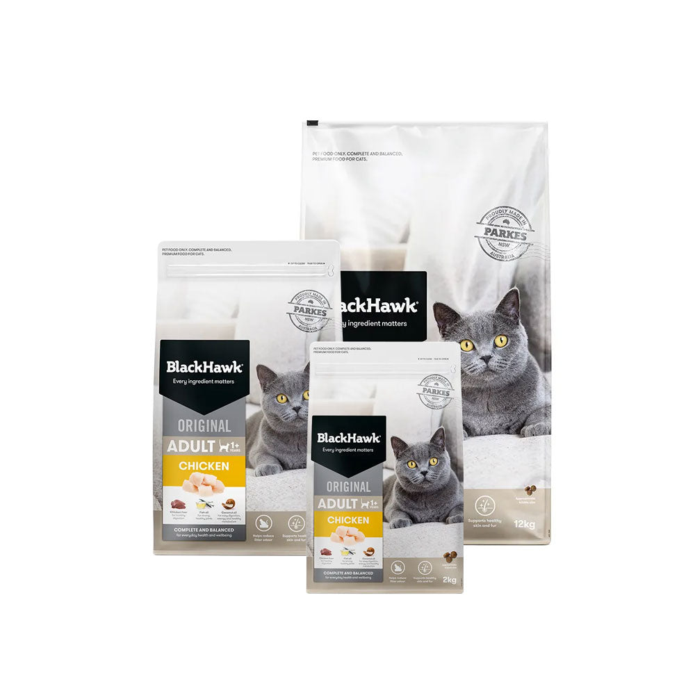 BLACK HAWK Chicken Original Adult Cat Food
