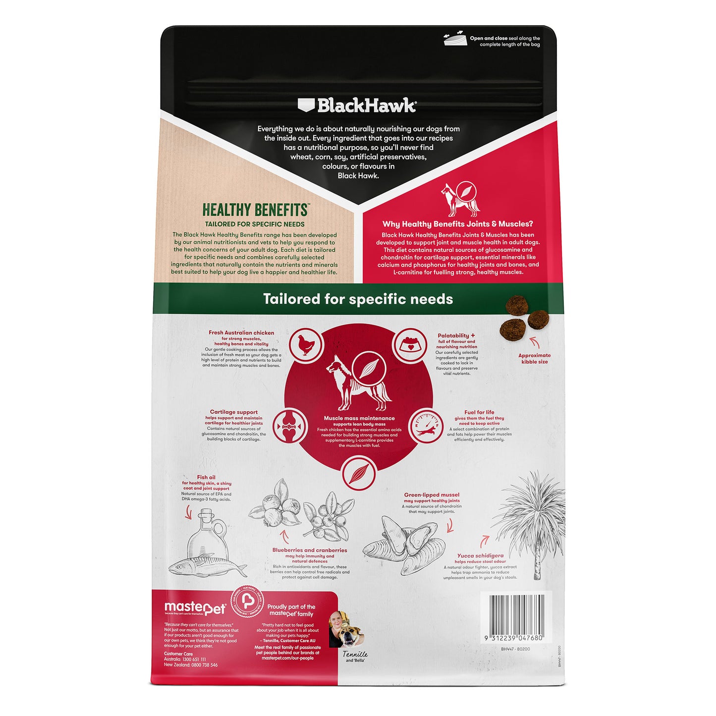 BLACK HAWK Healthy Benefits Joint & Muscles