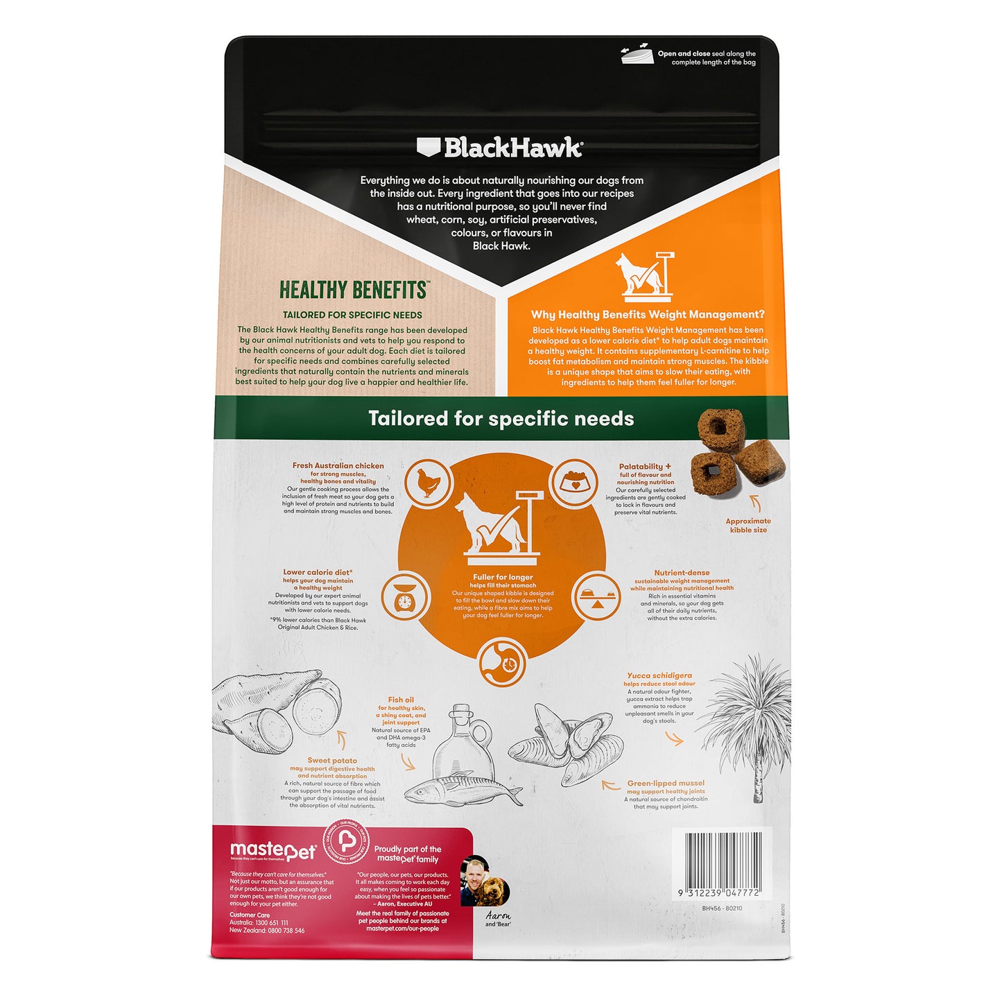 BLACK HAWK Healthy Benefits Weight Management