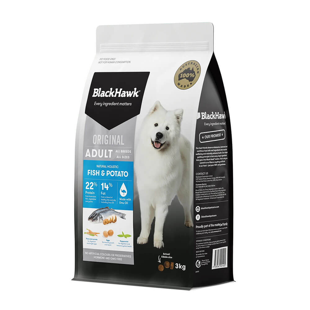 BLACK HAWK Original Adult Fish & Potato