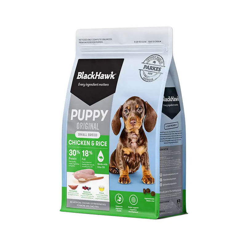 BLACK HAWK Original Puppy Small Breed Chicken & Rice