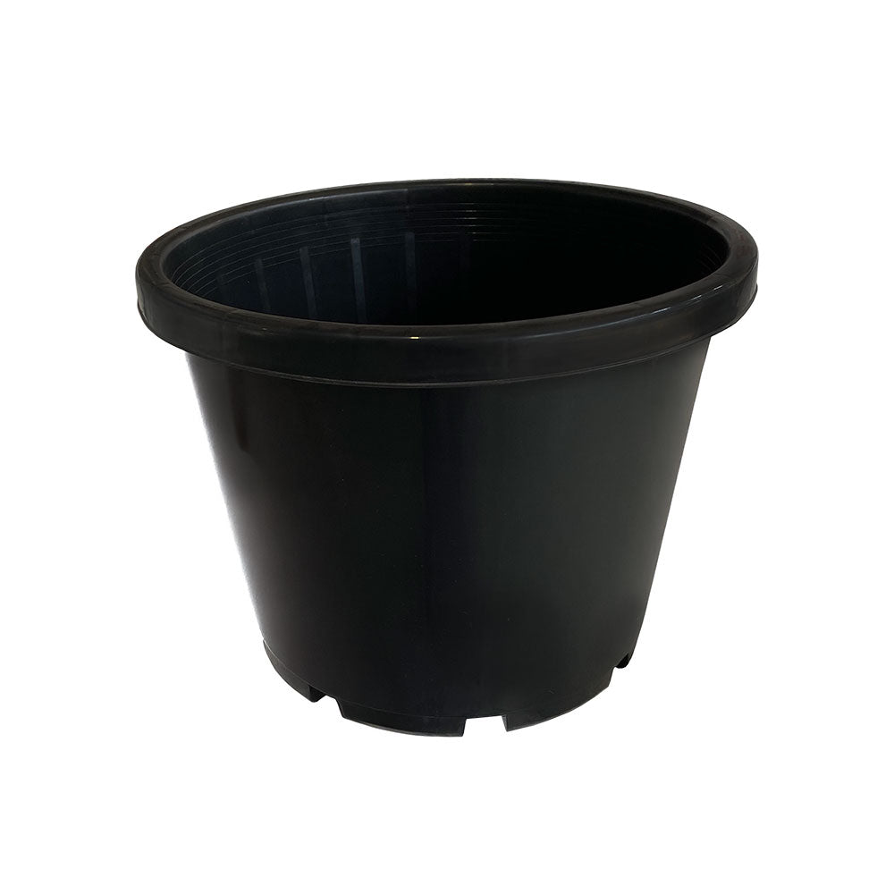RYSET Black Plastic Pots