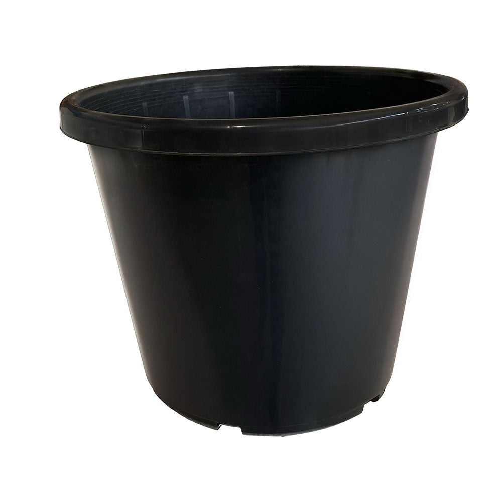 RYSET Black Plastic Pots