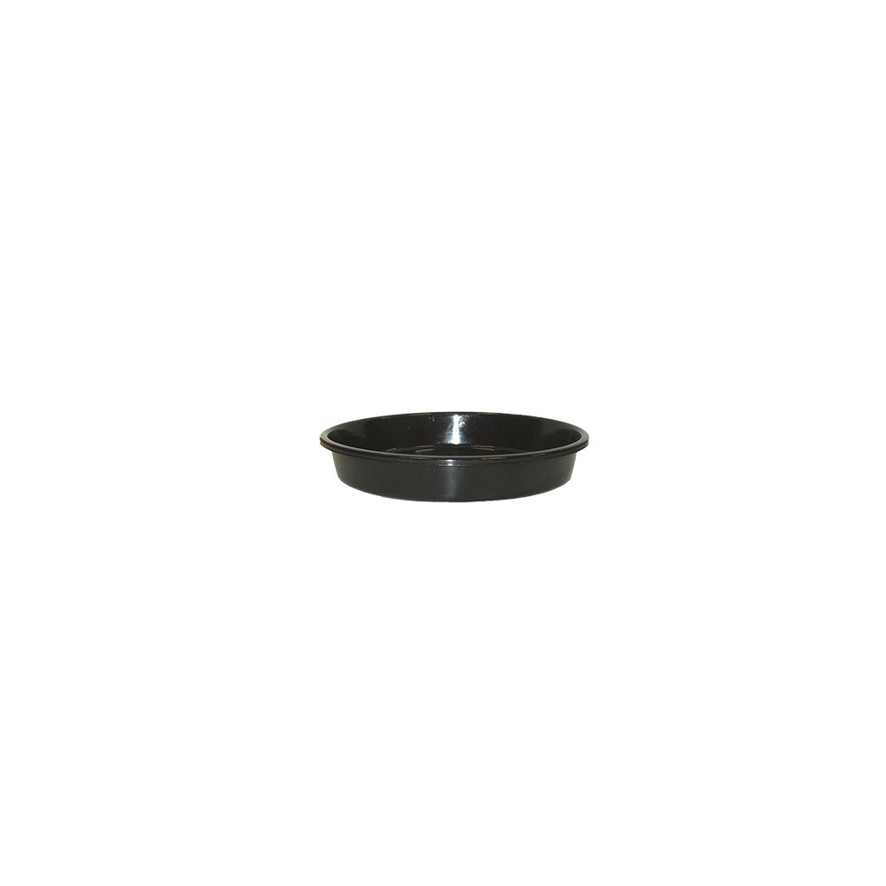 RYSET Black Plastic Saucers