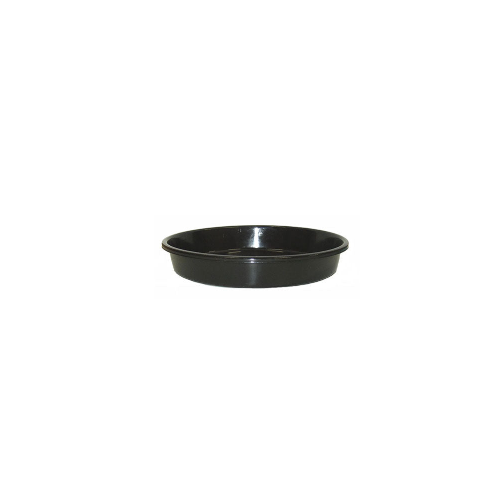 RYSET Black Plastic Saucers