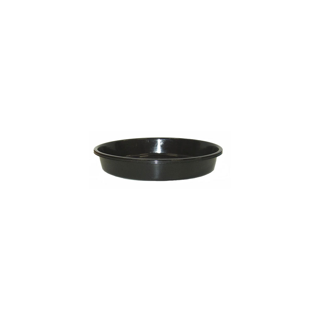 RYSET Black Plastic Saucers