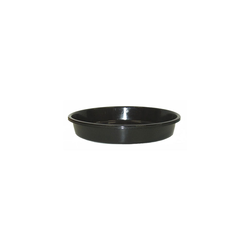 RYSET Black Plastic Saucers