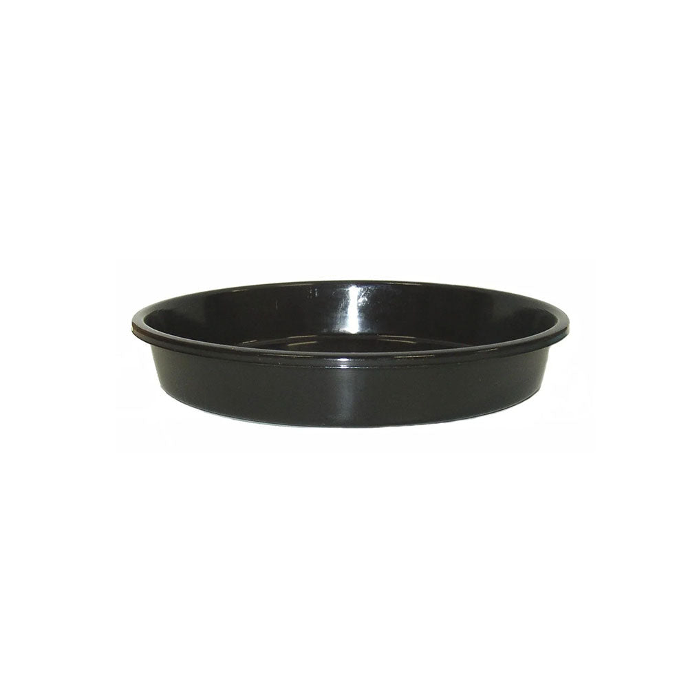 RYSET Black Plastic Saucers