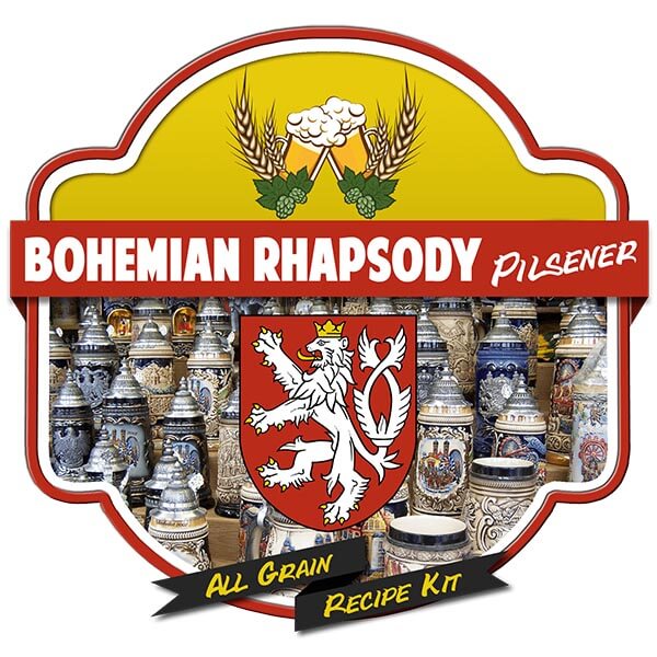 Bohemian Rhapsody Pilsner All Grain Recipe Kit Suits Grainfather Home Brew