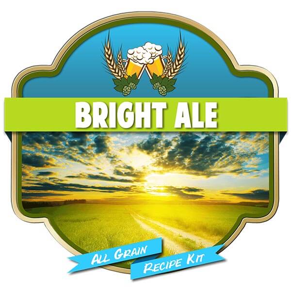 Bright Ale All Grain Recipe Kit Suits Grainfather Malt Home Brew Beer