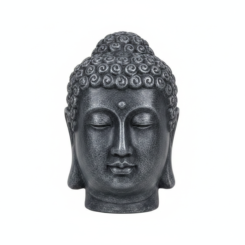 Buddha Head Garden Statue