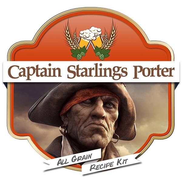 Captain Starlings Porter All Grain Recipe Kit Suits Grainfather Home Brew