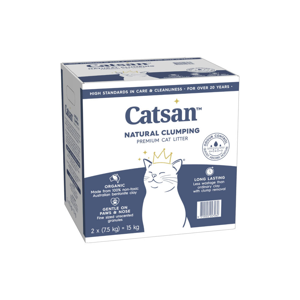 CATSAN Natural Clumping Clay Cat Litter