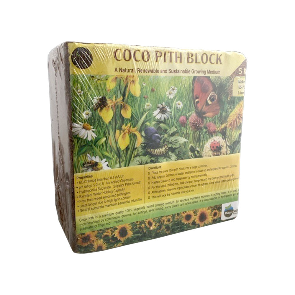 MAGIC SOILS AUSTRALIA Coco Pith Block