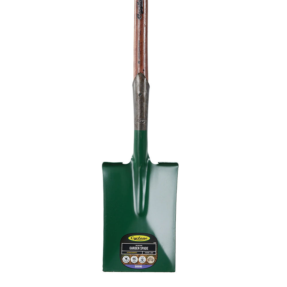 CYCLONE Garden Spade Poly Dee Grip