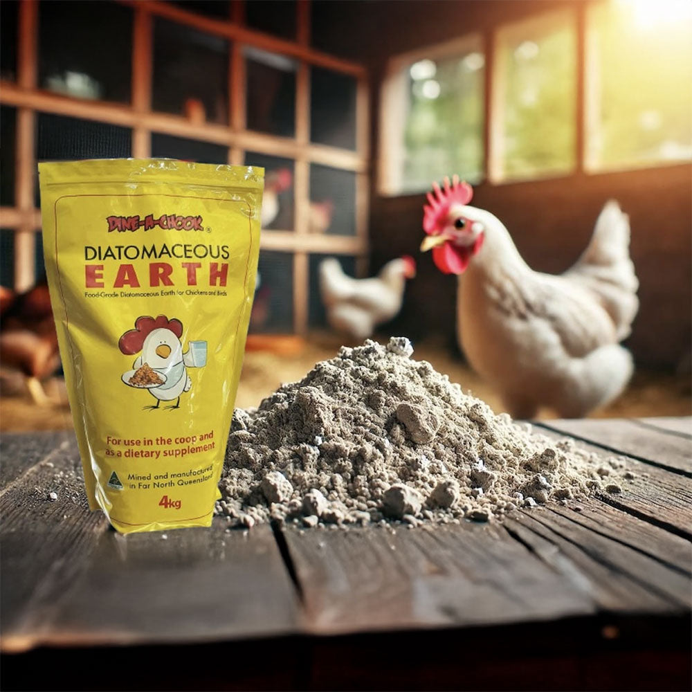 DINE-A-CHOOK Diatomaceous Earth Bird and Poultry Grade