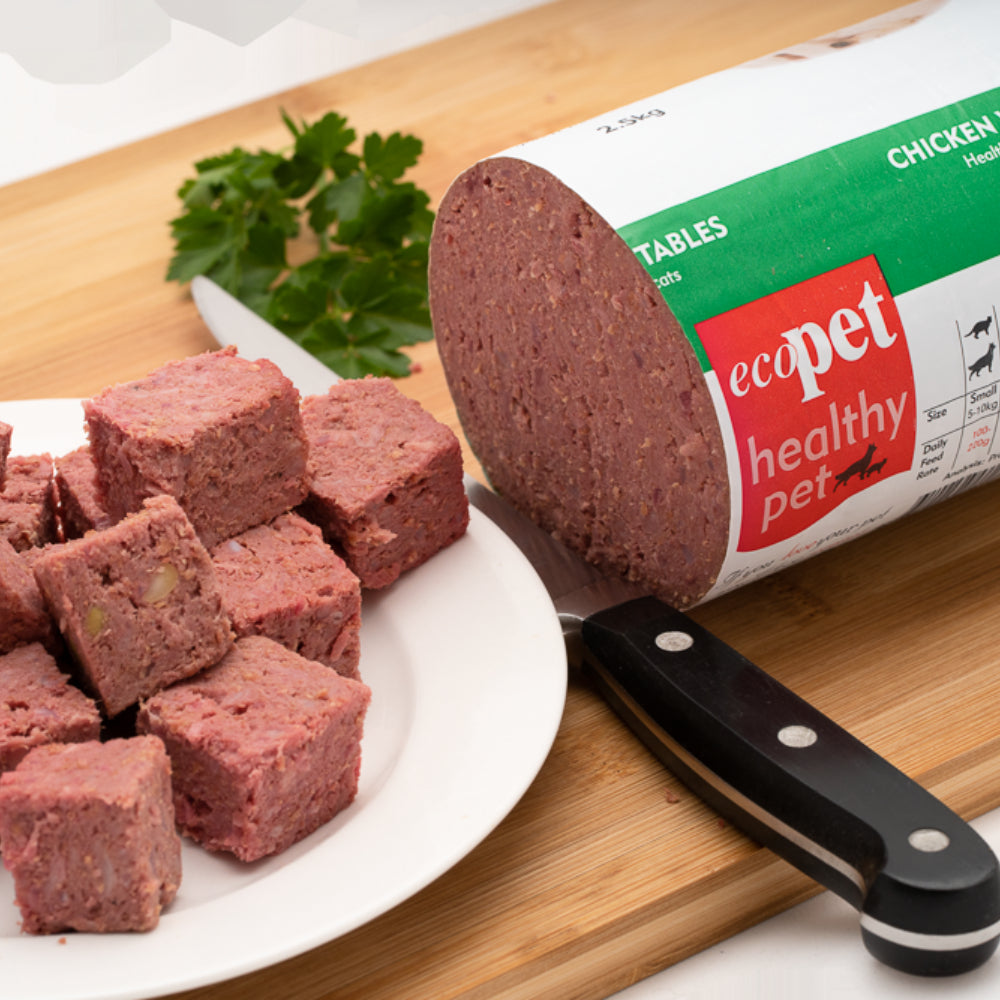 ECOPET Cooked Chicken & Vegetables Roll