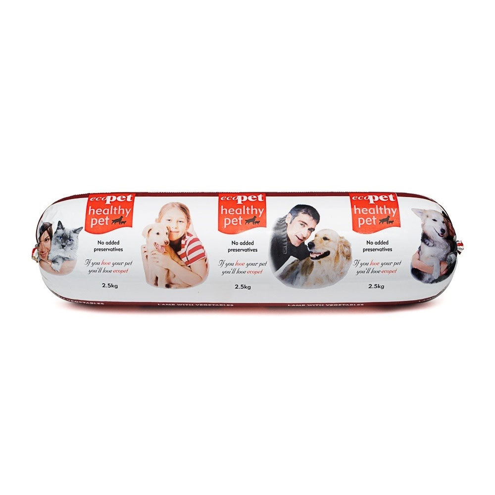 ECOPET Lamb & Vegetables Cooked Roll