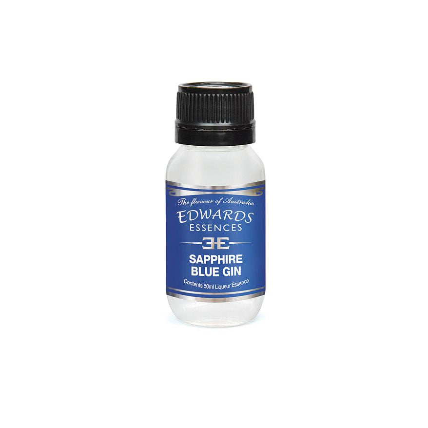 EDWARDS ESSENCES Spirit Sapphire Blue Gin - 50ml