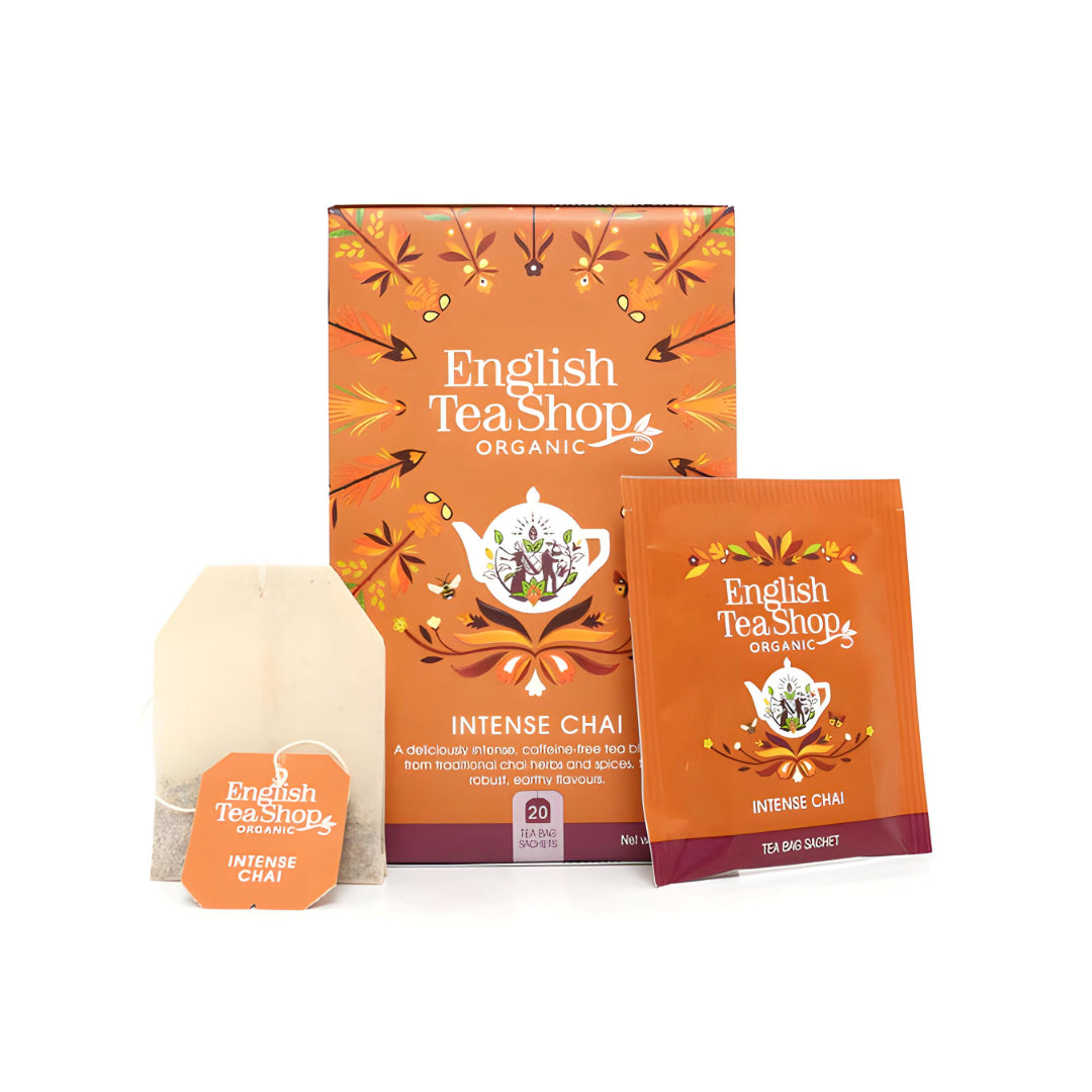 ENGLISH TEA SHOP Organic Intense Chai Teabags